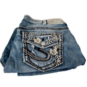 Silver Suki  Women's  Size 16 L23 Mid Capri